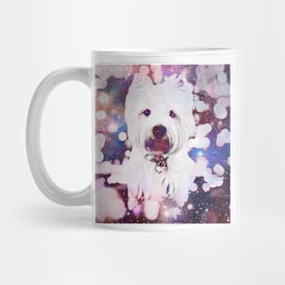 Galaxy dog Mug